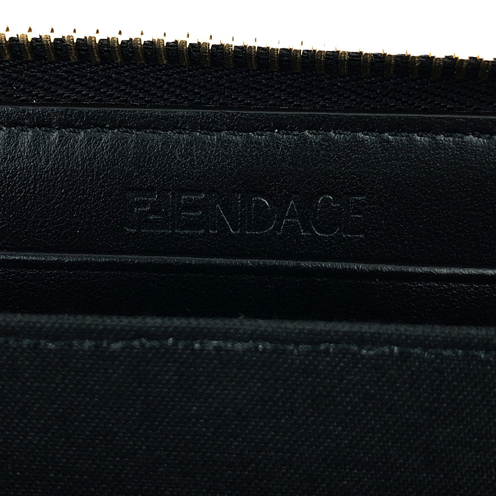 FENDI フェンディ 7M0210AJJ3 VERSACE Fendace Wallet ヴェルサーチ フェンダーチェ ウォレット ブラウン系【極上美品】【中古】