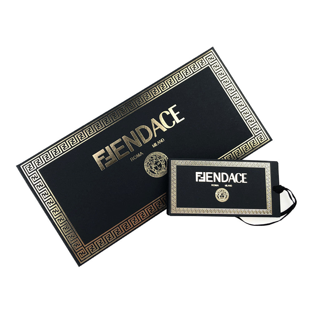 FENDI フェンディ 7M0210AJJ3 VERSACE Fendace Wallet ヴェルサーチ フェンダーチェ ウォレット ブラウン系【極上美品】【中古】