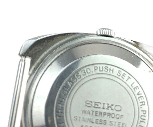 SEIKO セイコー ロードマチック 5606-7130 デイデイト オートマチック アンティーク シルバー系【中古】