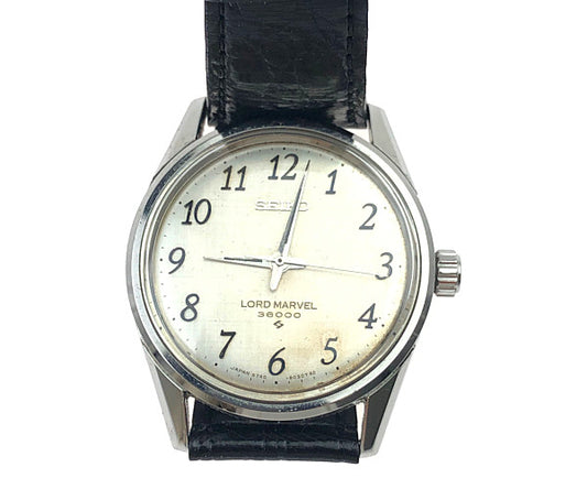 SEIKO セイコー ロードマーベル 36000 ハイビート 5740-8000 アンティーク ブラック系【中古】