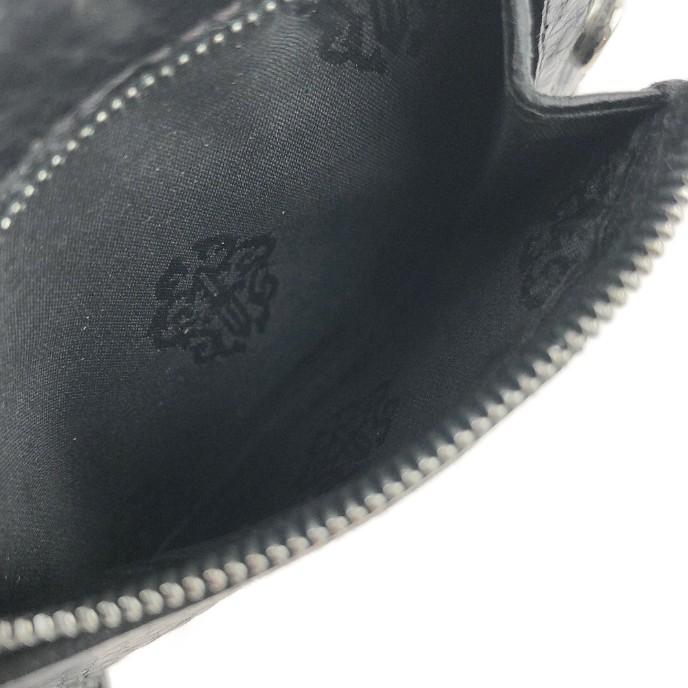 CHROME HEARTS クロムハーツ（原本有） 1SNAP CHクロスボールボタン スナップ ウォレット ブラック系【中古】