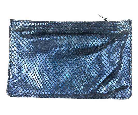 CHROME HEARTS クロムハーツ（原本無） CHANGE PURSE #2 チェンジパース パイソン ブルー系【中古】