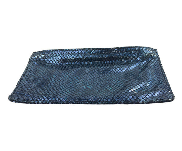 CHROME HEARTS クロムハーツ（原本無） CHANGE PURSE #2 チェンジパース パイソン ブルー系【中古】