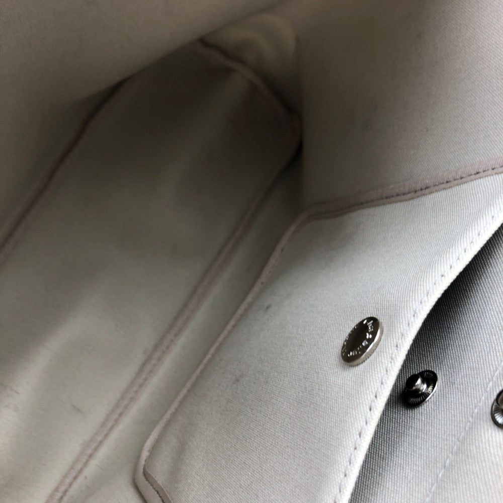 Herve Chapelier エルベ・シャプリエ 704GP コーテッドキャンバス スクエアトートM B5サイズ モカ×モカ ブラウン系【美品】【中古】