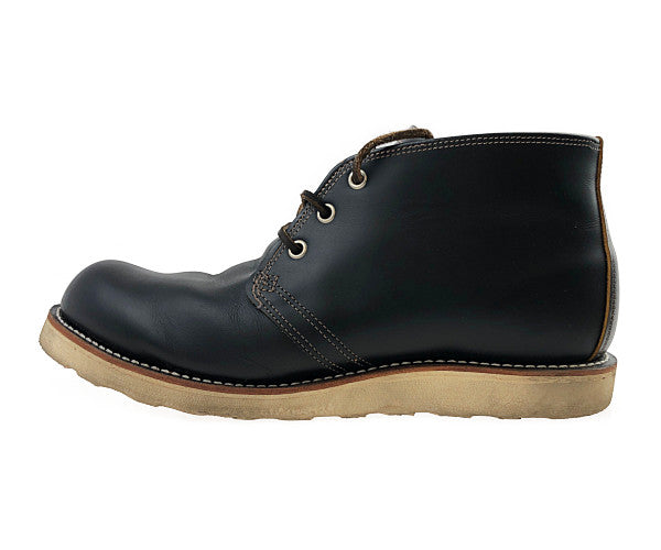 RED WING レッドウィング 9852 犬タグ 復刻 IRISH SETTER CHUKKA Black Klondike アイリッシュセッター チャッカ ブーツ ブラック系 27.0cm【中古】
