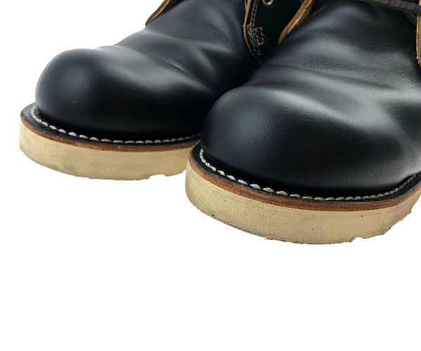 RED WING レッドウィング 9852 犬タグ 復刻 IRISH SETTER CHUKKA Black Klondike アイリッシュセッター チャッカ ブーツ ブラック系 27.0cm【中古】