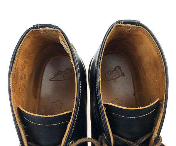 RED WING レッドウィング 9852 犬タグ 復刻 IRISH SETTER CHUKKA Black Klondike アイリッシュセッター チャッカ ブーツ ブラック系 27.0cm【中古】