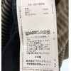 Sacai サカイ 22SS 22-02788M サイドポケット ストライプ ドッキング ジップ シャツ ブラウン系 3【中古】