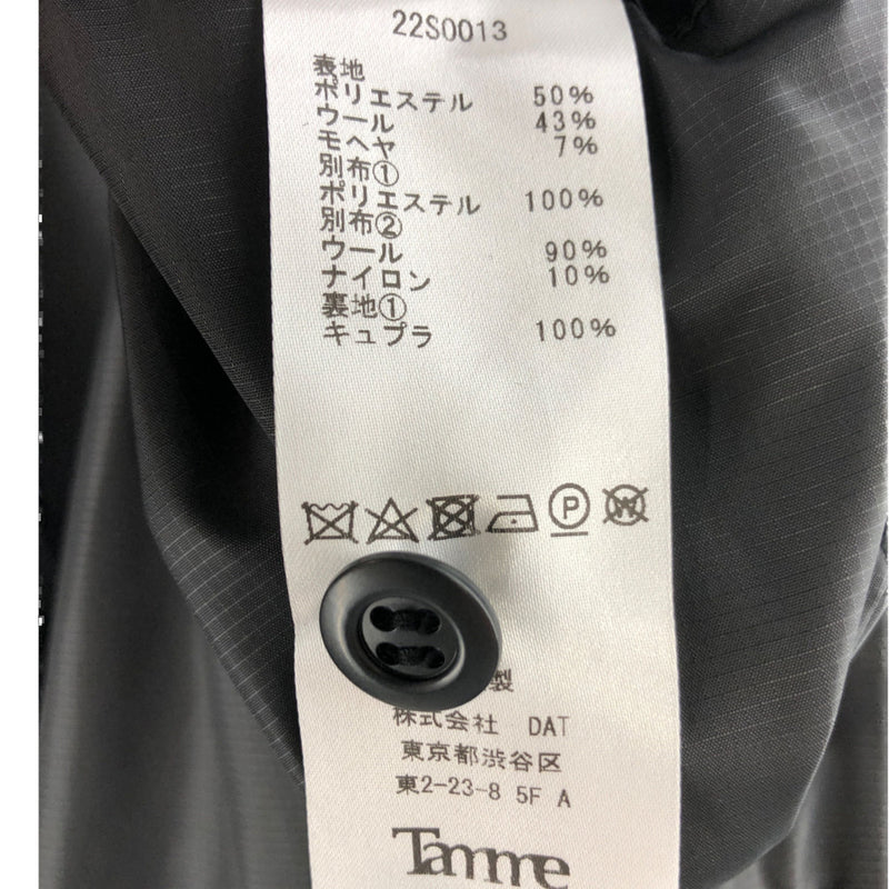 タム 22SS 22S0013 TT JACKET ドッキング ベルテッド ジャケット ブラック系【美品】【中古】