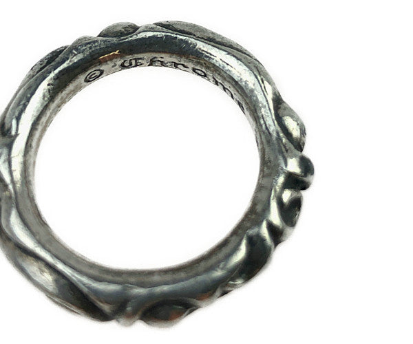 CHROME HEARTS クロムハーツ（原本無） SCRL BAND スクロール バンド リング シルバー系 16.5号【中古】