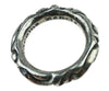 CHROME HEARTS クロムハーツ（原本無） SCRL BAND スクロール バンド リング シルバー系 16.5号【中古】