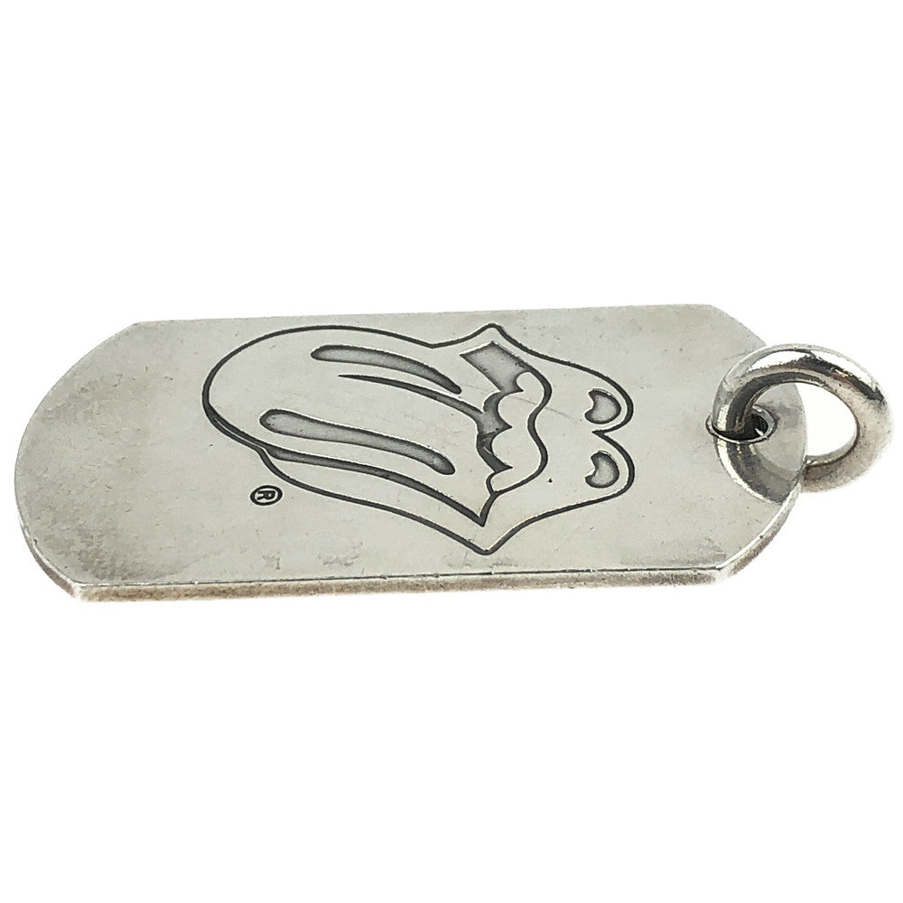 CHROME HEARTS クロムハーツ（原本無） D/TAG LRG LT リップ アンド タン ドッグタグ ラージ シルバー系【中古】