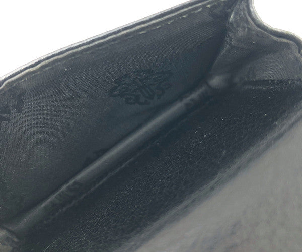 CHROME HEARTS クロムハーツ（原本無） CARD CASE レザー カードケース 3ポケット ブラック系【中古】