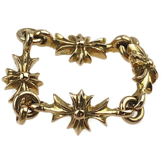 CHROME HEARTS クロムハーツ（原本有） 22K タイニーE CHプラス リング ゴールド系 12号【中古】
