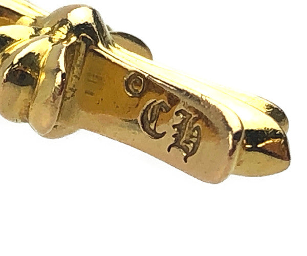 CHROME HEARTS クロムハーツ（原本有） 22K ベイビーファット クロス チャーム ペンダント ゴールド系【中古】