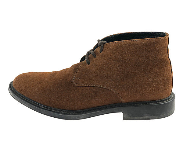 Adam et Rope' アダムエロペ GMA-001-4236-B イタリア製 カウスエード チャッカブーツ ブラウン系 41【中古】