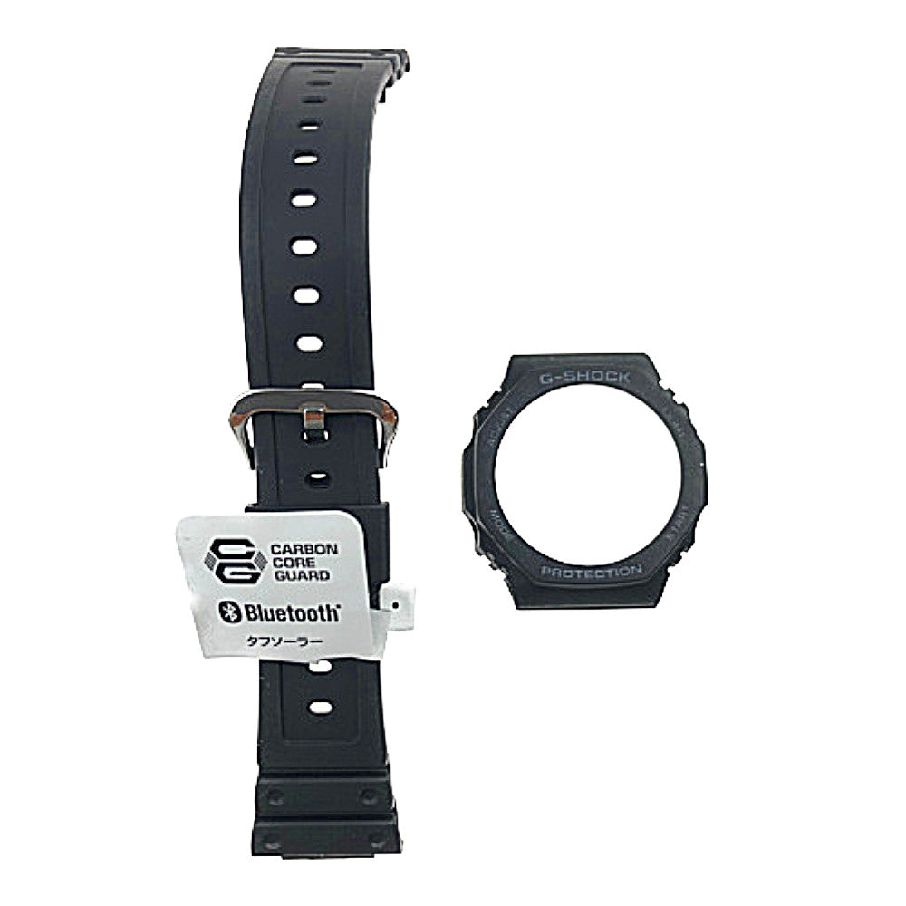 G-SHOCK ジーショック GA-B2100-1AJF 社外品ベゼル付き 社外品ベルト付き カスタム シルバー系【中古】