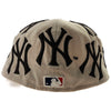 Supreme シュプリーム 21AW New York Yankees New Era Box Logo Cap ニューヨークヤンキース ニューエラ ボックスロゴ キャップ ベージュ系【中古】