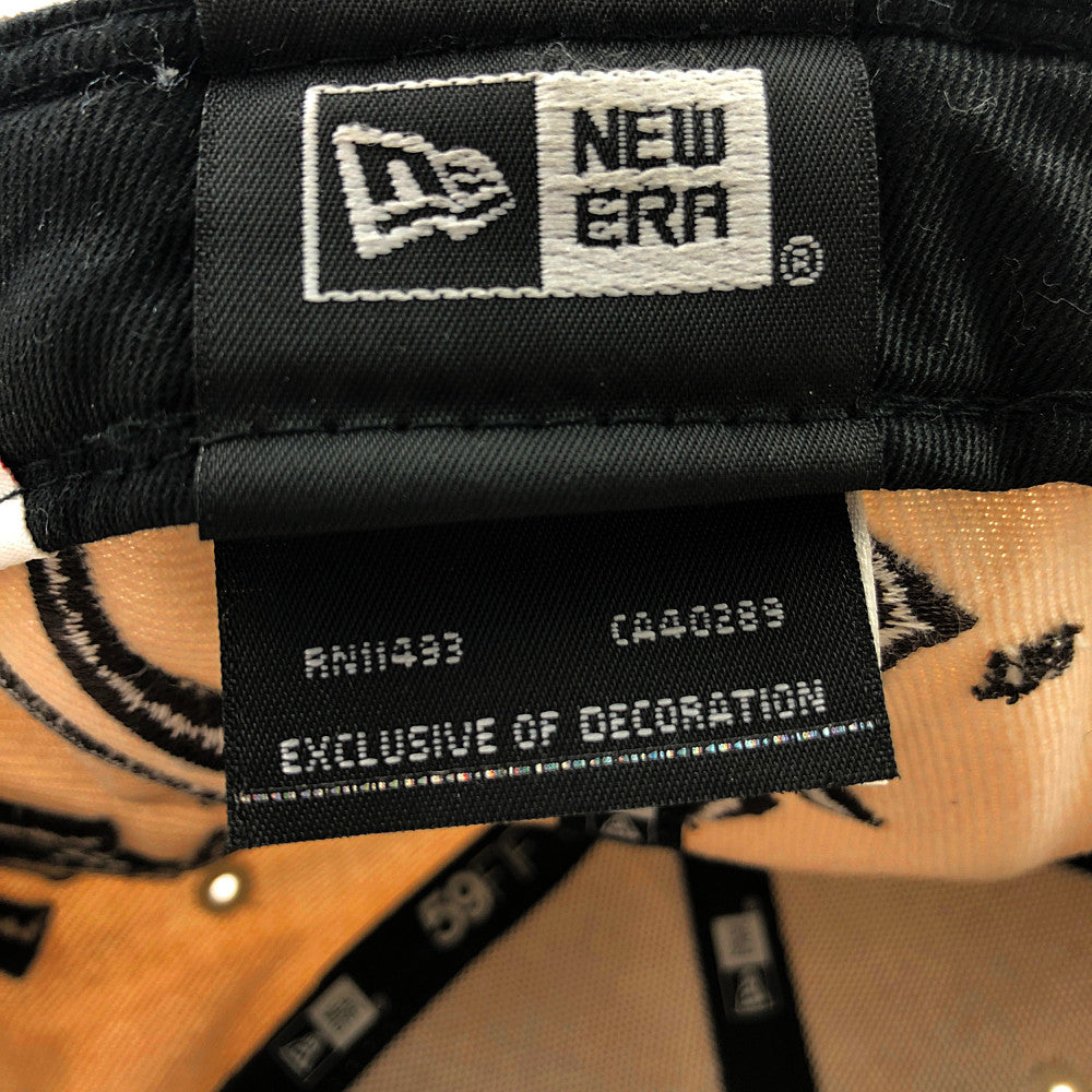 Supreme シュプリーム 21AW New York Yankees New Era Box Logo Cap ニューヨークヤンキース ニューエラ ボックスロゴ キャップ ベージュ系【中古】