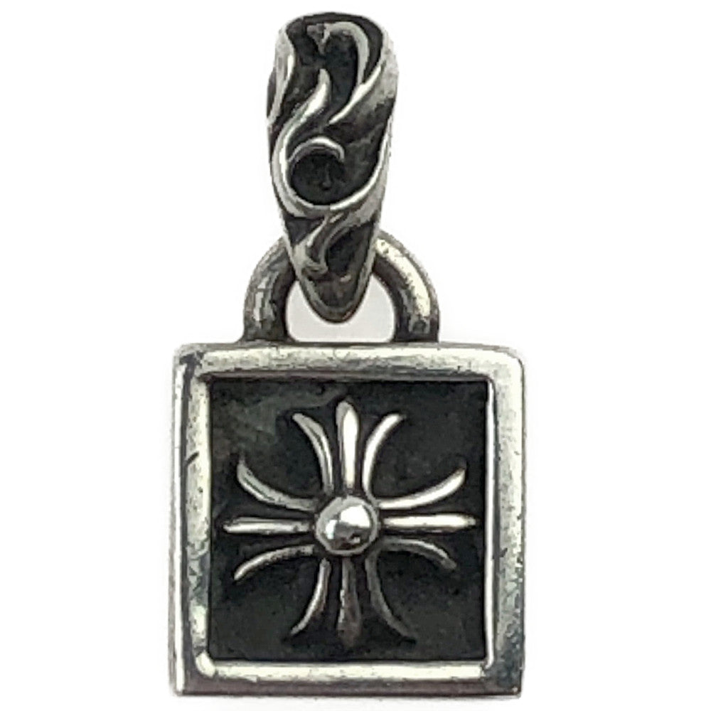 CHROME HEARTS クロムハーツ（原本無） FRAMED CH PLS フレームド CH プラス チャーム シルバー系【中古】