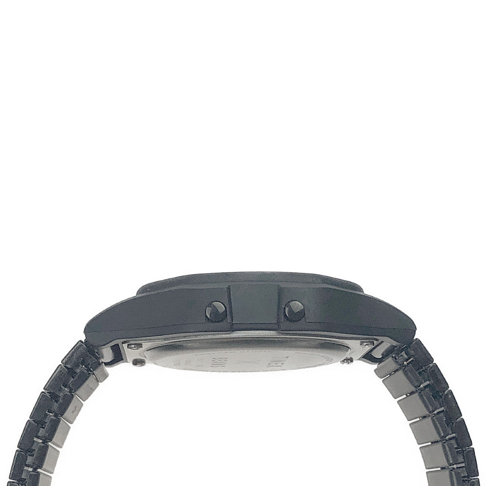 TIMEX タイメックス TW2U99000 BEAMS ステンレス デジタル ウォッチ ブラック系【中古】