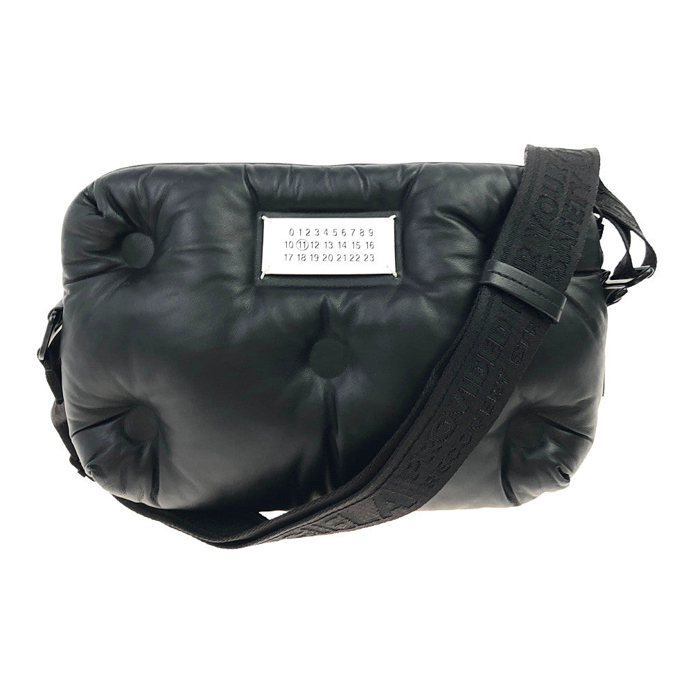 MAISON MARGIELA メゾンマルジェラ 11ライン 国内正規品 S55WB0012 Glam Slam グラムスラム 2WAY レザー ショルダーバッグ ブラック系【美品】【中古】