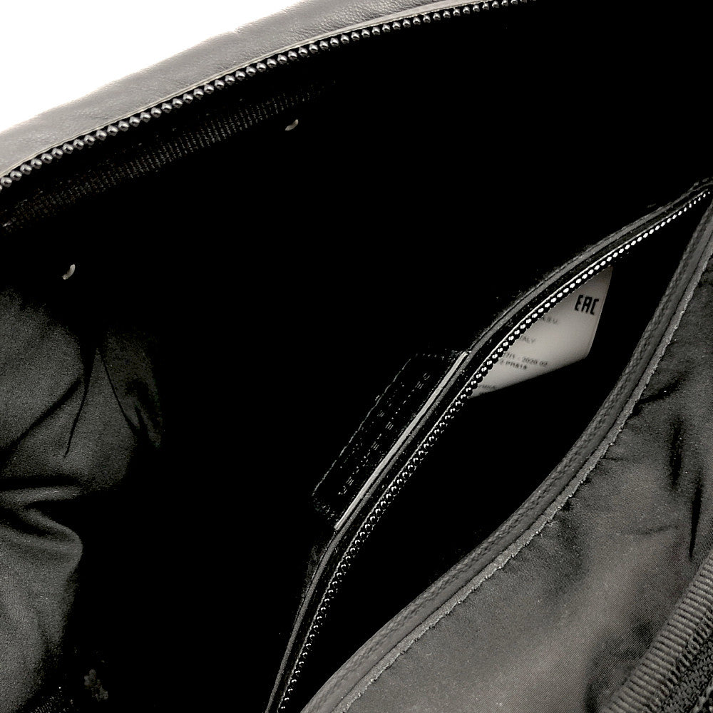 MAISON MARGIELA メゾンマルジェラ 11ライン 国内正規品 S55WB0012 Glam Slam グラムスラム 2WAY レザー ショルダーバッグ ブラック系【美品】【中古】