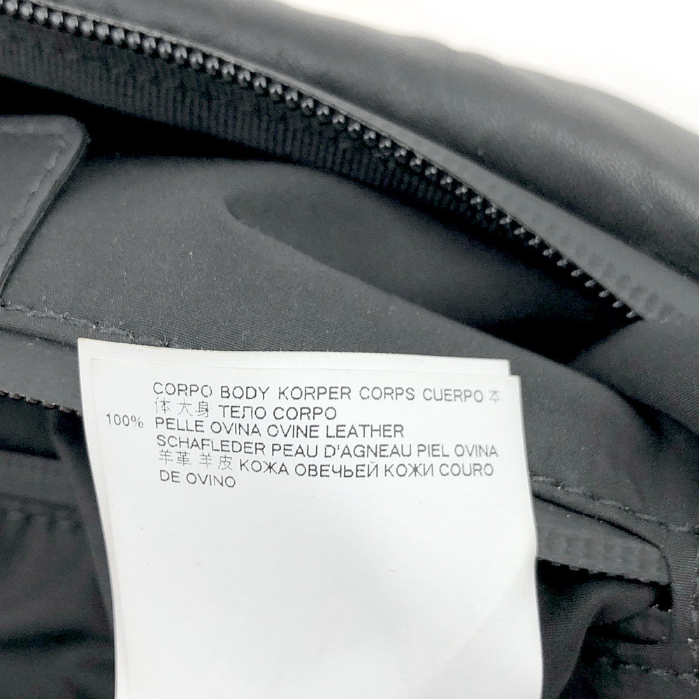 MAISON MARGIELA メゾンマルジェラ 11ライン 国内正規品 S55WB0012 Glam Slam グラムスラム 2WAY レザー ショルダーバッグ ブラック系【美品】【中古】
