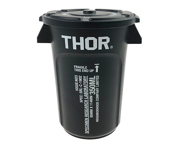 NEIGHBORHOOD ネイバーフッド SRL THOR コンテナ ポリバケツ ゴミ箱 350ml  ブラック系【美品】【中古】