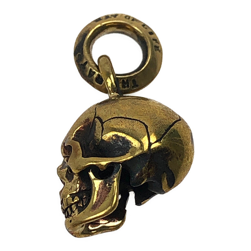 RATS ラッツ LTD-OSC-B ORIGINAL SKULL CHARM BRASS ブラス製 オリジナル スカル チャーム トップ  ゴールド系【中古】