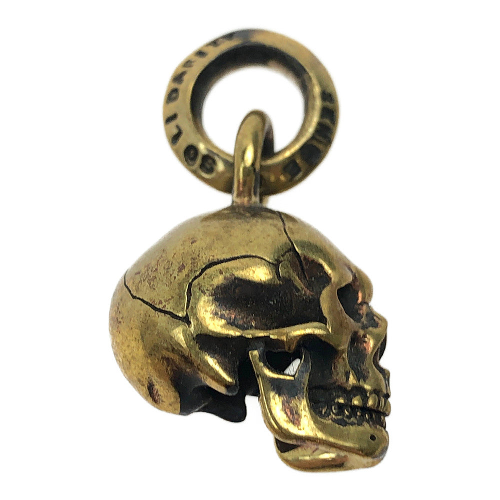 RATS ラッツ LTD-OSC-B ORIGINAL SKULL CHARM BRASS ブラス製 オリジナル スカル チャーム トップ  ゴールド系【中古】