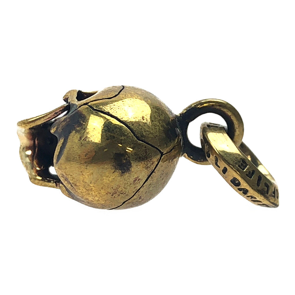RATS ラッツ LTD-OSC-B ORIGINAL SKULL CHARM BRASS ブラス製 オリジナル スカル チャーム トップ  ゴールド系【中古】