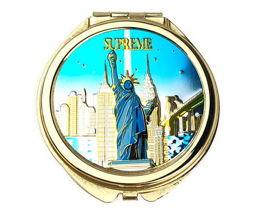 Supreme シュプリーム Newyork Pill box ニューヨーク ピル ボックス ケース ゴールド系【中古】