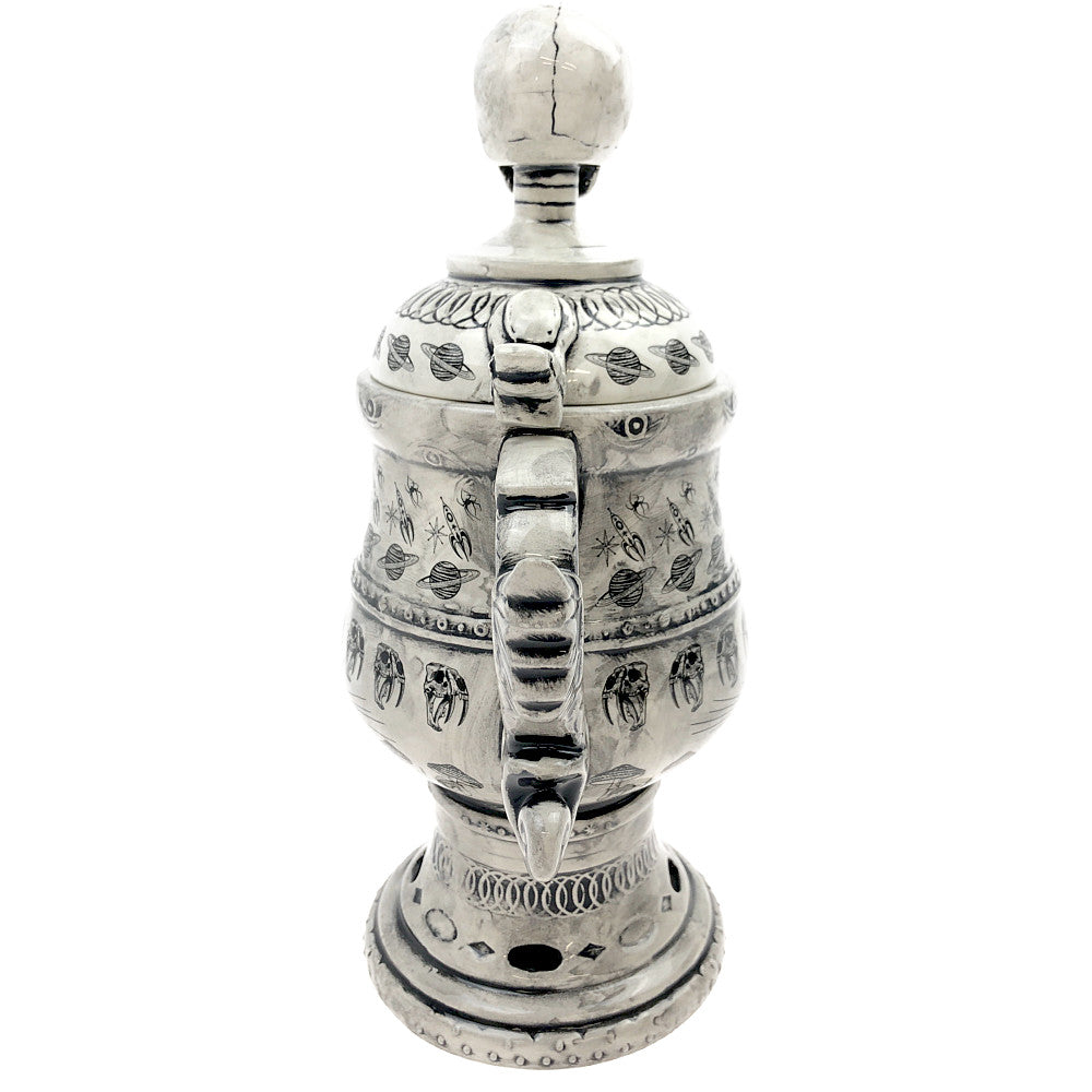 NEIGHBORHOOD ネイバーフッド 221AIDWN-AC01 DW / CE-INCENSE CHAMBER Dr.WOO スカル インセンス チャンバー お香立て ホワイト系【新古品】【未使用】【中古】