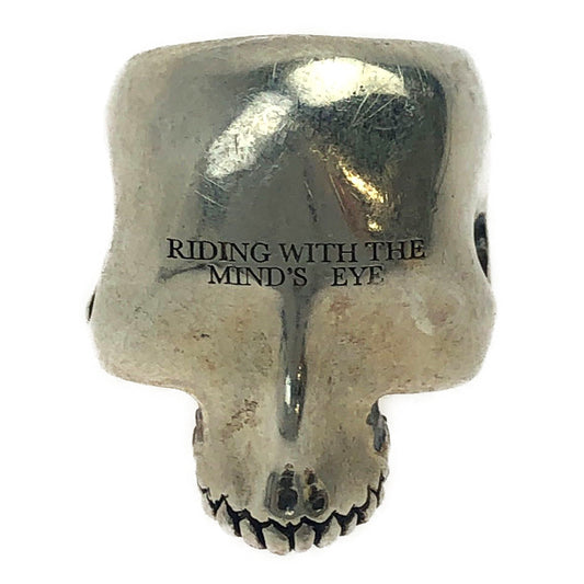 UNDERCOVER アンダーカバー UC1B7R01 × RATS ラッツ 15周年 FULL BLOOD RIDING WITH THE MIND'S EYE 目無し スカル シルバー リング シルバー系【中古】