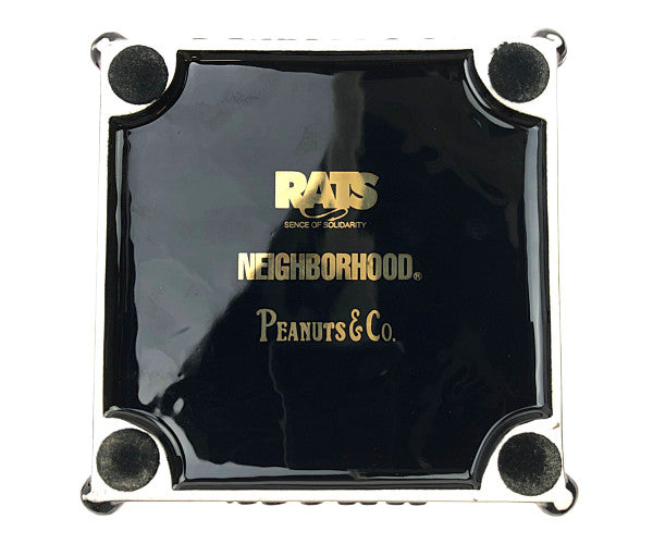 NEIGHBORHOOD ネイバーフッド 22SS × RATS × PEANUTS & Co. ラッツ ピーナッツ カンパニー YACHIMATA / CE-INCENSE CHAMBER インセンスチャンバー お香立て 15th Anniversary 15周年記念 ブラック系【極上美品】【中古】