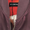 BALENCIAGA バレンシアガ 18AW 513618 TSD23 国内正規品 BBロゴ MA-1 ボンバー ジャケット  ダークレットパープル系 50【新古品】【未使用】【中古】