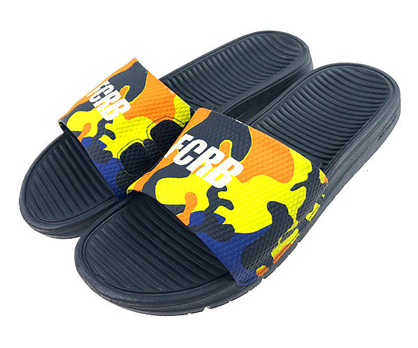 NIKE ナイキ FCRB エフシーアールビー 682908-413 BENASSI SOLARSOFT SP ベナッシ カモ 迷彩 サンダル マルチカラー系 US11(29cm)【極上美品】【中古】