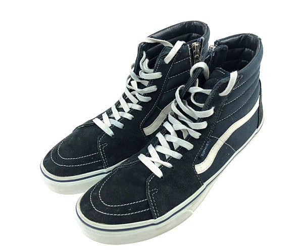 SOPHNET. ソフネット VANS バンズ V38AS0PHNET SK8-HI スケート ハイ サイドジップ ハイカット スニーカー ダークネイビー系 29㎝【中古】