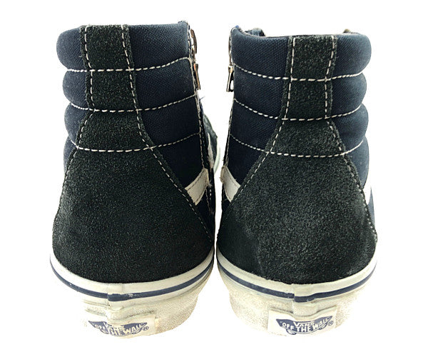 SOPHNET. ソフネット VANS バンズ V38AS0PHNET SK8-HI スケート ハイ サイドジップ ハイカット スニーカー ダークネイビー系 29㎝【中古】