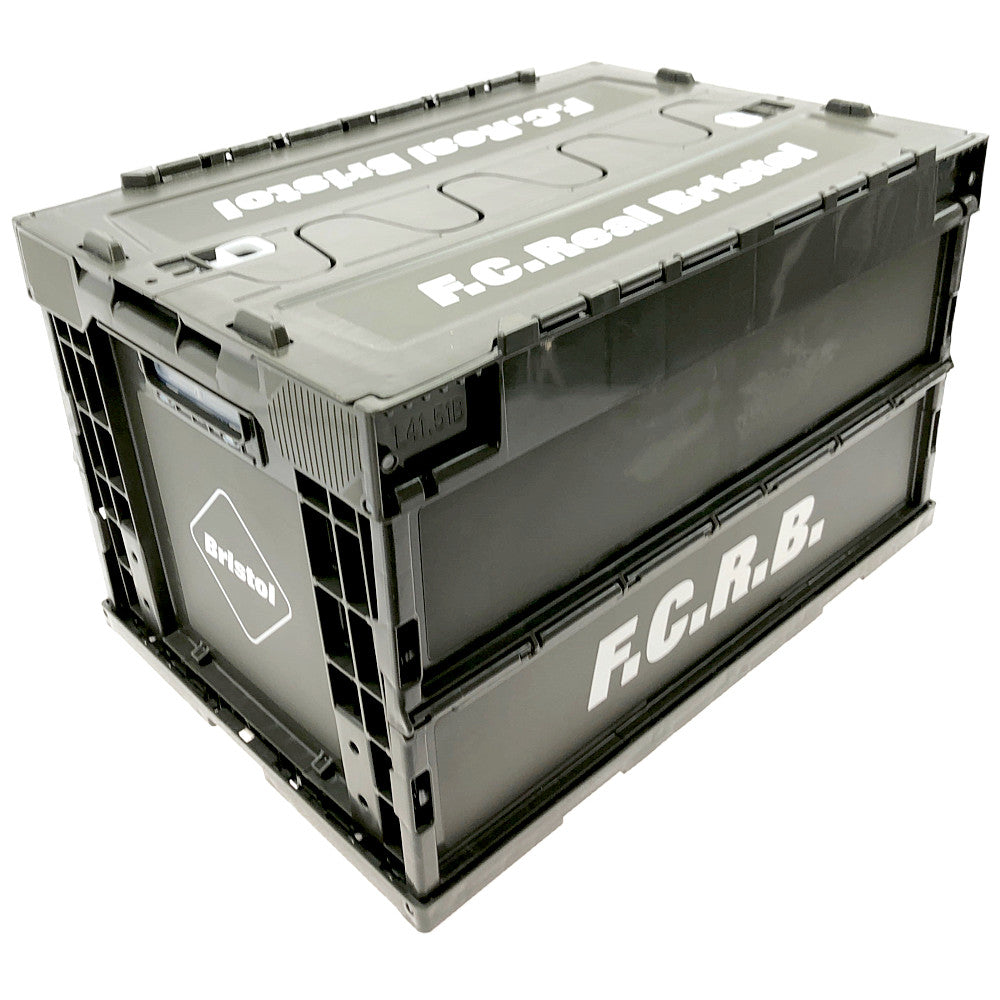 F.C.R.B. エフシーアールビー FOLDABLE CONTAINER LARGE フォルダブル コンテナ ボックス ケース ラージ オリーブグリーン系【美品】【中古】