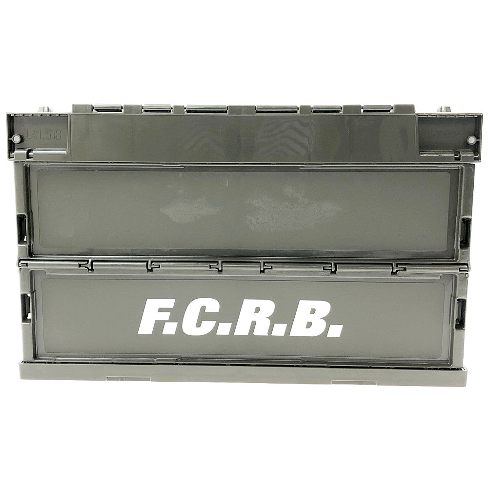 F.C.R.B. エフシーアールビー FOLDABLE CONTAINER LARGE フォルダブル コンテナ ボックス ケース ラージ オリーブグリーン系【美品】【中古】