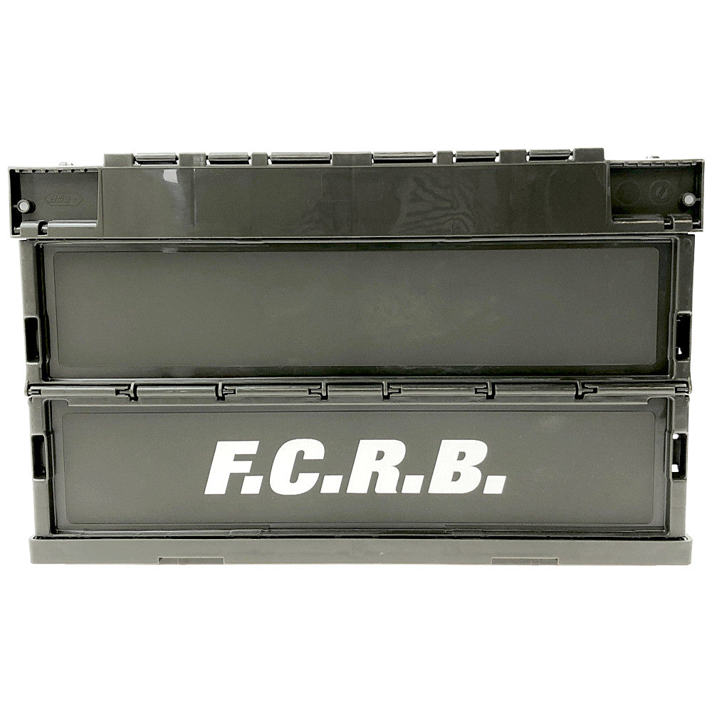 F.C.R.B. エフシーアールビー FOLDABLE CONTAINER LARGE フォルダブル コンテナ ボックス ケース ラージ オリーブグリーン系【美品】【中古】