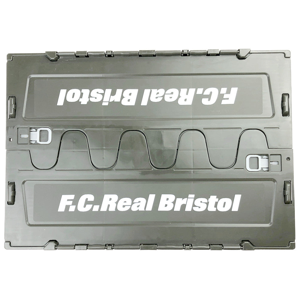 F.C.R.B. エフシーアールビー FOLDABLE CONTAINER LARGE フォルダブル コンテナ ボックス ケース ラージ オリーブグリーン系【美品】【中古】