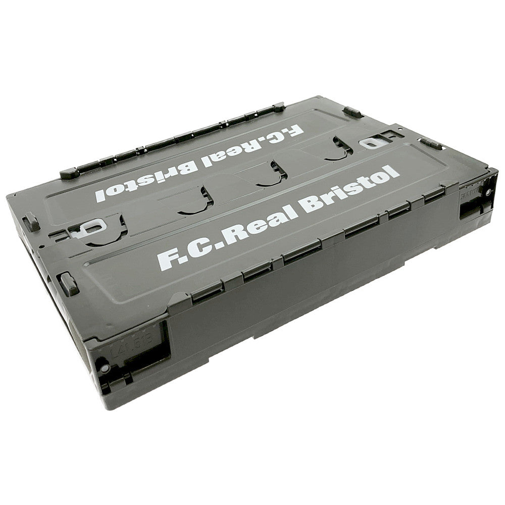 F.C.R.B. エフシーアールビー FOLDABLE CONTAINER LARGE フォルダブル コンテナ ボックス ケース ラージ オリーブグリーン系【美品】【中古】