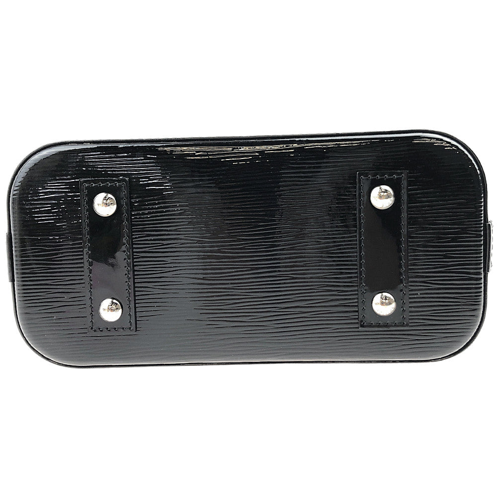 LOUIS VUITTON ルイ・ヴィトン M4031N エピ エレクトリック アルマBB エナメル ノワール ショルダー バッグ ブラック系【中古】