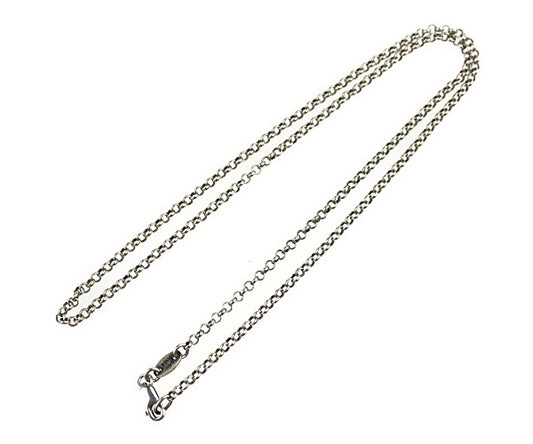CHROME HEARTS クロムハーツ（原本無） NECKCHAIN R18 ロールチェーン 18インチ シルバー系【中古】