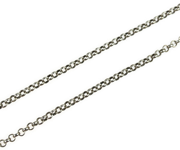 CHROME HEARTS クロムハーツ（原本無） NECKCHAIN R18 ロールチェーン 18インチ シルバー系【中古】