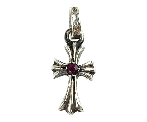CHROME HEARTS クロムハーツ（原本無） CRS BBYFAT RUBY ベイビーファット 1ルビー シルバー系【中古】