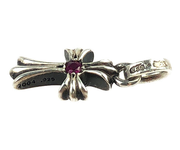 CHROME HEARTS クロムハーツ（原本無） CRS BBYFAT RUBY ベイビーファット 1ルビー シルバー系【中古】